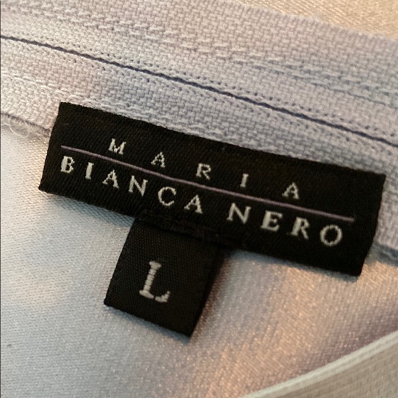 Maria Bianca Nero Elegant Light Blue Pencil Skirt NWT - Picture 2 of 11